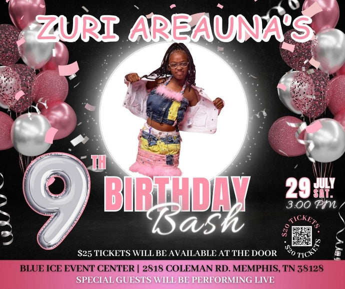 Zuri Areauna’s Birthday Bash Tickets
